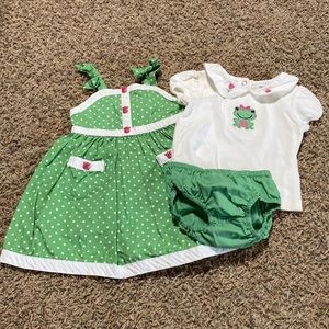 Little girls dress outfit